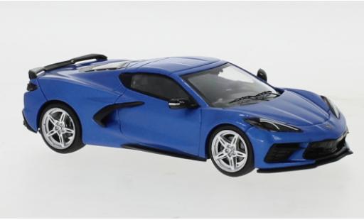 Modellautos Chevrolet Corvette 1/43 IXO (C8) Stingray metallise bleu 2020 Chevrolet Corvette 1/43 IXO (C8) Stingray metallise bleu 2020 modellautos