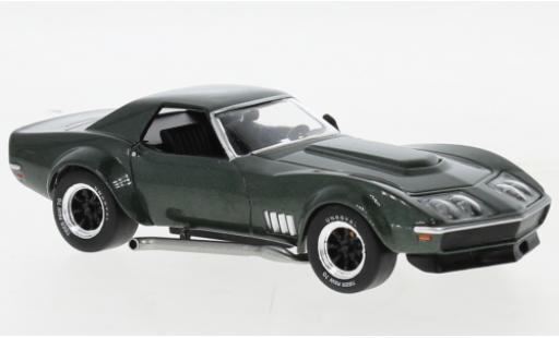Modellautos Chevrolet Corvette 1/43 IXO Douane (C3) metallise vert foncé 1972 Chevrolet Corvette 1/43 IXO Douane (C3) metallise vert foncé 1972 modellautos