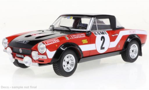 Modellautos Fiat 124 1/24 IXO Abarth No.2 Rally Monte Carlo 1973 Fiat 124 1/24 IXO Abarth No.2 Rally Monte Carlo 1973 modellautos