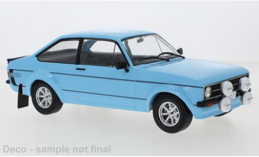 Modellautos Ford Escort 1/18 IXO MkII RS1800 bleu clair/Décorer 1977 Ford Escort 1/18 IXO MkII RS1800 bleu clair/Décorer 1977 modellautos