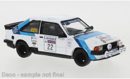 Modellautos Ford Escort 1/43 IXO MKIII RS 1600i No.22 RAC Rally 1983 Ford Escort 1/43 IXO MKIII RS 1600i No.22 RAC Rally 1983 modellautos