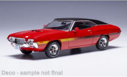 Modellautos Ford Gran Torino 1/43 IXO Sport rouge 1972 Ford Gran Torino 1/43 IXO Sport rouge 1972 modellautos