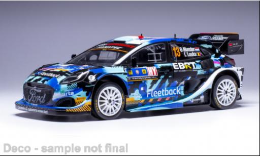 Modellautos Ford Puma 1/18 IXO Rally 1 No.13 WRC Central Europein Rally 2023 Ford Puma 1/18 IXO Rally 1 No.13 WRC Central Europein Rally 2023 modellautos