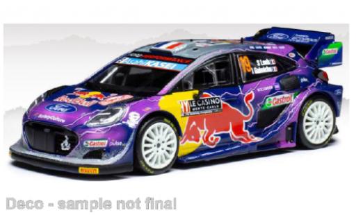 Modellautos Ford Puma 1/43 IXO Rally1 No.19 WRC Rally Monte Carlo 2022 Ford Puma 1/43 IXO Rally1 No.19 WRC Rally Monte Carlo 2022 modellautos