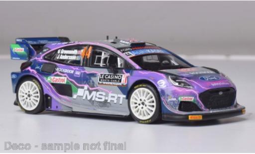 Modellautos Ford Puma 1/43 IXO Rally1 No.44 WRC Rally Monte Carlo 2022 Ford Puma 1/43 IXO Rally1 No.44 WRC Rally Monte Carlo 2022 modellautos