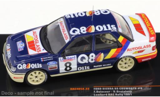 Modellautos Ford Sierra 1/43 IXO RS Cosworth No.8 Rallye RAC Lombard 1991 Ford Sierra 1/43 IXO RS Cosworth No.8 Rallye RAC Lombard 1991 modellautos