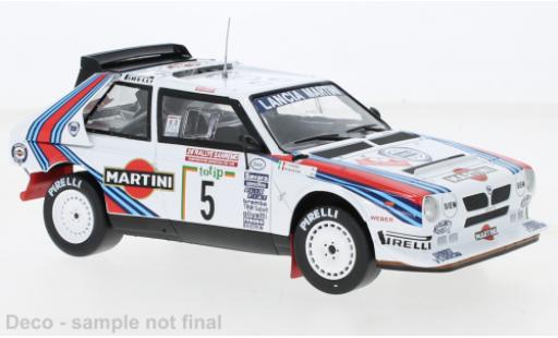 Modellautos Lancia Delta 1/24 IXO S4 No.5 Rallye WM Rally San Remo 1986 Lancia Delta 1/24 IXO S4 No.5 Rallye WM Rally San Remo 1986 modellautos