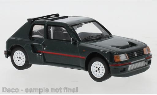 Modellautos Peugeot 205 1/43 IXO T16 Douane metallise grau 1987 Peugeot 205 1/43 IXO T16 Douane metallise grau 1987 modellautos