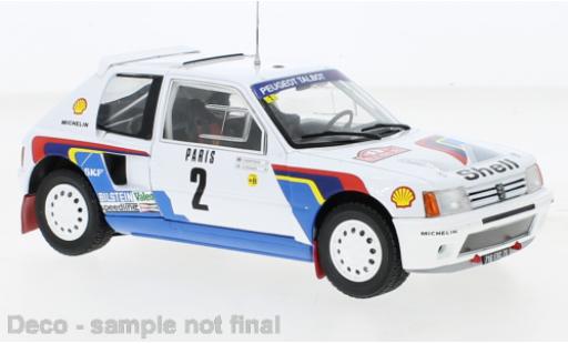 Modellautos Peugeot 205 1/24 IXO T16 No.2 Rallye WM Rally Monte Carlo 1985 Peugeot 205 1/24 IXO T16 No.2 Rallye WM Rally Monte Carlo 1985 modellautos