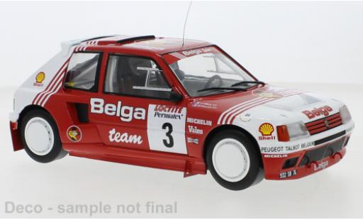Modellautos Peugeot 205 1/18 IXO T16 No.3 Belga Rally Ypres 1985 Peugeot 205 1/18 IXO T16 No.3 Belga Rally Ypres 1985 modellautos