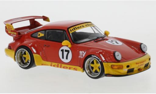 Porsche 964 RWB 1/43 IXO Idlers modellautos
