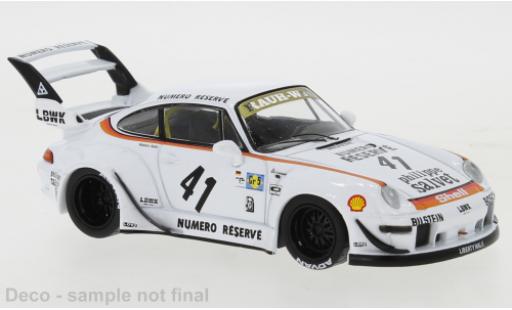 Modellautos Porsche 993 RWB 1/43 IXO LBWK blanche/Décorer Porsche 993 RWB 1/43 IXO LBWK blanche/Décorer modellautos