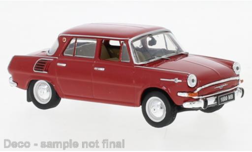 Skoda 1000 1/43 IXO MB rot 1968 modellautos