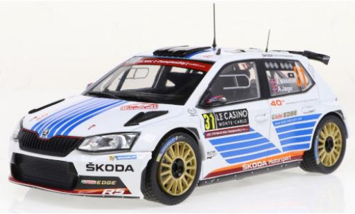 Modellautos Skoda Fabia 1/24 IXO R5 No.31 Rallye Monte Carlo 2017 Skoda Fabia 1/24 IXO R5 No.31 Rallye Monte Carlo 2017 modellautos