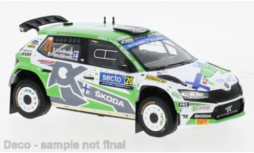 Modellautos Skoda Fabia 1/43 IXO Rally2 EVO No.20 Rallye WM Rallye Finnland 2022 Skoda Fabia 1/43 IXO Rally2 EVO No.20 Rallye WM Rallye Finnland 2022 modellautos
