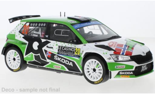Modellautos Skoda Fabia 1/18 IXO Rally2 EVO No.20 Rallye WM Rallye Monte Carlo 2022 Skoda Fabia 1/18 IXO Rally2 EVO No.20 Rallye WM Rallye Monte Carlo 2022 modellautos