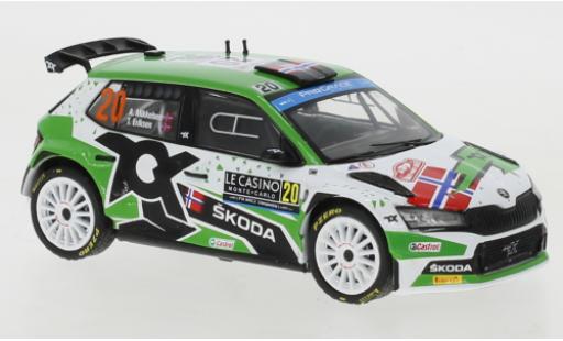 Modellautos Skoda Fabia 1/43 IXO Rally2 EVO No.20 WRC Rally Monte Carlo 2022 Skoda Fabia 1/43 IXO Rally2 EVO No.20 WRC Rally Monte Carlo 2022 modellautos
