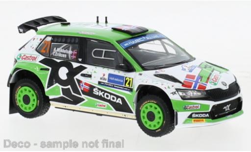 Modellautos Skoda Fabia 1/43 IXO Rally2 EVO No.21 Rallye WM Rallye Estland 2022 Skoda Fabia 1/43 IXO Rally2 EVO No.21 Rallye WM Rallye Estland 2022 modellautos