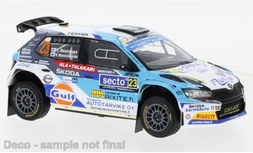 Modellautos Skoda Fabia 1/43 IXO Rally2 EVO No.23 WRC Rallye Finnland 2022 Skoda Fabia 1/43 IXO Rally2 EVO No.23 WRC Rallye Finnland 2022 modellautos