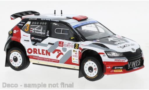Modellautos Skoda Fabia 1/43 IXO Rally2 EVO No.3 Rallye Polen 2022 Skoda Fabia 1/43 IXO Rally2 EVO No.3 Rallye Polen 2022 modellautos