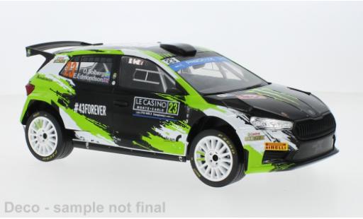 Modellautos Skoda Fabia 1/43 IXO Rally2 No.23 Rallye WM Rally Monte Carlo 2023 Skoda Fabia 1/43 IXO Rally2 No.23 Rallye WM Rally Monte Carlo 2023 modellautos