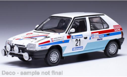 Modellautos Skoda Favorit 1/43 IXO 136L No.21 Barum Rally 1990 Skoda Favorit 1/43 IXO 136L No.21 Barum Rally 1990 modellautos