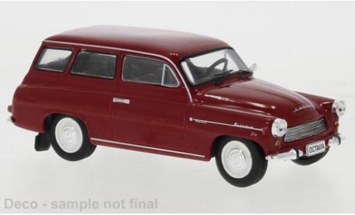 Modellautos Skoda Octavia 1/43 IXO combi rouge foncé 1969 Skoda Octavia 1/43 IXO combi rouge foncé 1969 modellautos