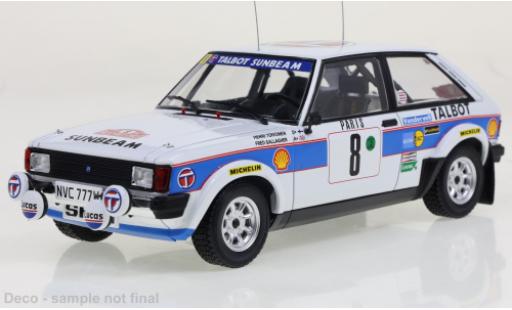 Modellautos Talbot Sunbeam 1/24 IXO Lotus No.8 Rallye WM Rally Monte Carlo 1981 Talbot Sunbeam 1/24 IXO Lotus No.8 Rallye WM Rally Monte Carlo 1981 modellautos