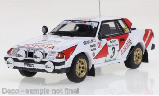 Modellautos Toyota Celica 1/43 IXO 2000GT No.3 Rallye Cote d Ivoire 1982 Toyota Celica 1/43 IXO 2000GT No.3 Rallye Cote d Ivoire 1982 modellautos