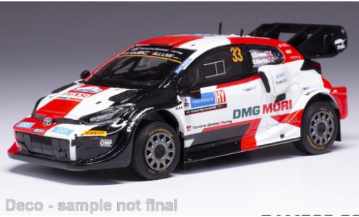 Modellautos Toyota Yaris 1/43 IXO GR No.33 WRC Rallye Estland 2022 Toyota Yaris 1/43 IXO GR No.33 WRC Rallye Estland 2022 modellautos