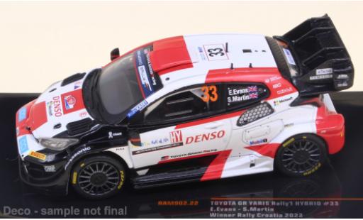Modellautos Toyota Yaris 1/43 IXO No.33 WRC1 Rally Croatia 2023 Toyota Yaris 1/43 IXO No.33 WRC1 Rally Croatia 2023 modellautos