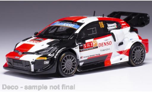 Modellautos Toyota Yaris 1/43 IXO Rally 1 No.18 WRC Rally Ypern 2022 Toyota Yaris 1/43 IXO Rally 1 No.18 WRC Rally Ypern 2022 modellautos