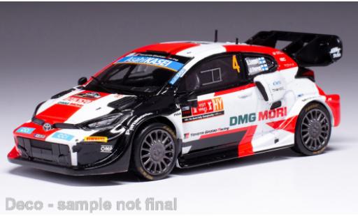 Modellautos Toyota Yaris 1/43 IXO Rally 1 No.4 WRC Rally Ypern 2022 Toyota Yaris 1/43 IXO Rally 1 No.4 WRC Rally Ypern 2022 modellautos