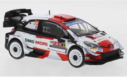 Modellautos Toyota Yaris 1/43 IXO WRC No.33 Rallye WM Rally Ypres 2021 Toyota Yaris 1/43 IXO WRC No.33 Rallye WM Rally Ypres 2021 modellautos