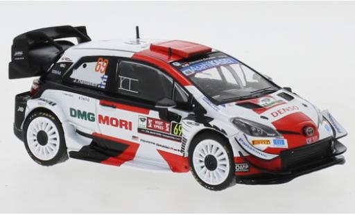Modellautos Toyota Yaris 1/43 IXO WRC No.69 Rallye WM Rally Ypres 2021 Toyota Yaris 1/43 IXO WRC No.69 Rallye WM Rally Ypres 2021 modellautos