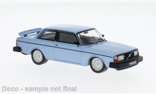 Modellautos Volvo 240 1/43 IXO Turbo Douane metallise bleu clair 1980 Volvo 240 1/43 IXO Turbo Douane metallise bleu clair 1980 modellautos
