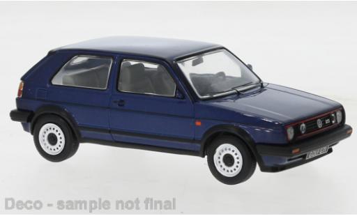 Modellautos Volkswagen Golf 1/43 IXO GTI (MKII) metallise blau 1984 Volkswagen Golf 1/43 IXO GTI (MKII) metallise blau 1984 modellautos