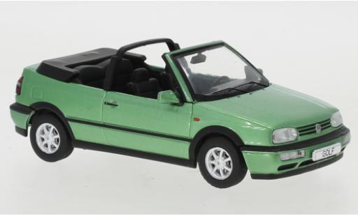 Modellautos Volkswagen Golf 1/43 IXO III cabriolet metallise vert 1993 Volkswagen Golf 1/43 IXO III cabriolet metallise vert 1993 modellautos