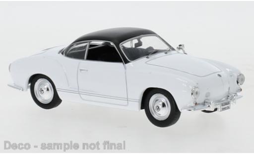 Modellautos Volkswagen Karmann 1/43 IXO Ghia Coupe blanche 1962 Volkswagen Karmann 1/43 IXO Ghia Coupe blanche 1962 modellautos