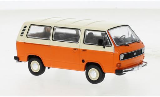 Modellautos Volkswagen T3 1/43 IXO Caravelle orange/beige 1981 Volkswagen T3 1/43 IXO Caravelle orange/beige 1981 modellautos