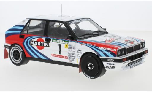 Modellautos Lancia Delta 1/18 IXO Integrale 16V No.1 Martini Rallye WM Rally Portugal 1990 M.Biasion/T.Siviero Lancia Delta 1/18 IXO Integrale 16V No.1 Martini Rallye WM Rally Portugal 1990 M.Biasion/T.Siviero modellautos