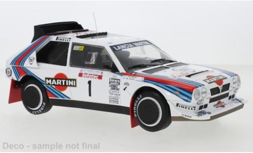 Modellautos Lancia Delta 1/18 IXO S4 No.1 Martini Racing Martini Tour de Corse 1986 M.Alen/I.Kivimäki Lancia Delta 1/18 IXO S4 No.1 Martini Racing Martini Tour de Corse 1986 M.Alen/I.Kivimäki modellautos