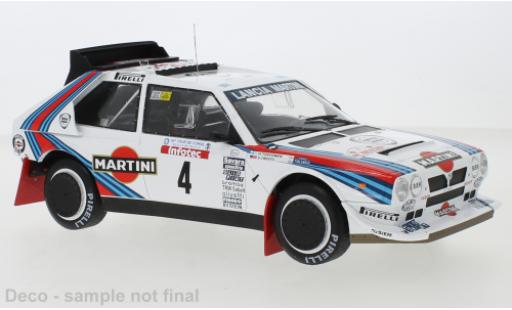 Modellautos Lancia Delta 1/18 IXO S4 No.4 Martini Racing Martini Tour de Corse 1986 H.Toivonen/S.Cresto Lancia Delta 1/18 IXO S4 No.4 Martini Racing Martini Tour de Corse 1986 H.Toivonen/S.Cresto modellautos