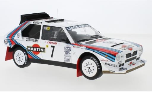 Modellautos Lancia Delta 1/18 IXO S4 No.7 Martini Racing Martini Rally Monte Carlo 1986 H.Toivonen/S.Cresto Lancia Delta 1/18 IXO S4 No.7 Martini Racing Martini Rally Monte Carlo 1986 H.Toivonen/S.Cresto modellautos