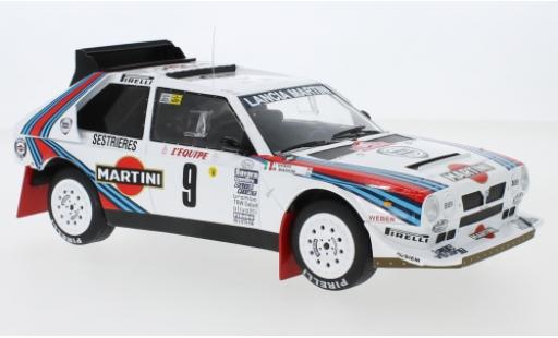 Modellautos Lancia Delta 1/18 IXO S4 No.9 Martini Racing Martini Rally Monte Carlo 1986 M.Biasion/T.Siviero Lancia Delta 1/18 IXO S4 No.9 Martini Racing Martini Rally Monte Carlo 1986 M.Biasion/T.Siviero modellautos