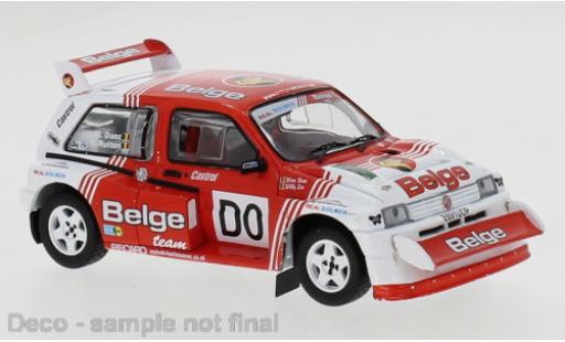 Modellautos MG Metro 1/43 IXO 6R4 RHD Belge Team Legend Boucles de Spa 2014 M.Duez/R.Rutten MG Metro 1/43 IXO 6R4 RHD Belge Team Legend Boucles de Spa 2014 M.Duez/R.Rutten modellautos