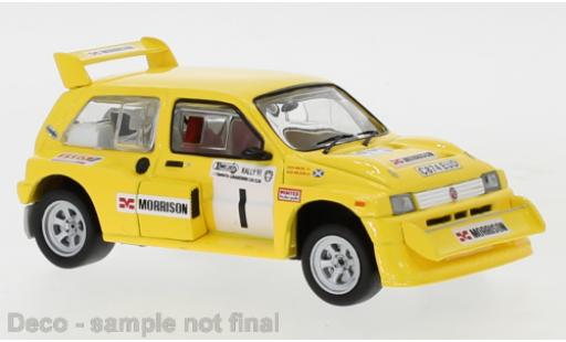 Modellautos MG Metro 1/43 IXO 6R4 RHD No.1 Morrison Scottish Rally Championship 1991 Championship Winner D.Milne/B.Wilson MG Metro 1/43 IXO 6R4 RHD No.1 Morrison Scottish Rally Championship 1991 Championship Winner D.Milne/B.Wilson modellautos