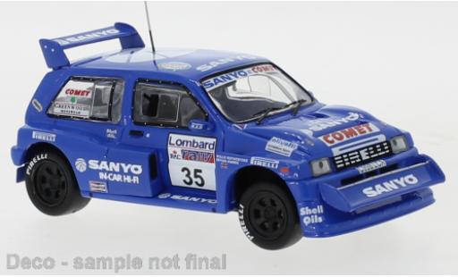 Modellautos MG Metro 1/43 IXO 6R4 RHD No.35 Sanyo RAC Rally 1986 W.Rutherford/B.Harris MG Metro 1/43 IXO 6R4 RHD No.35 Sanyo RAC Rally 1986 W.Rutherford/B.Harris modellautos