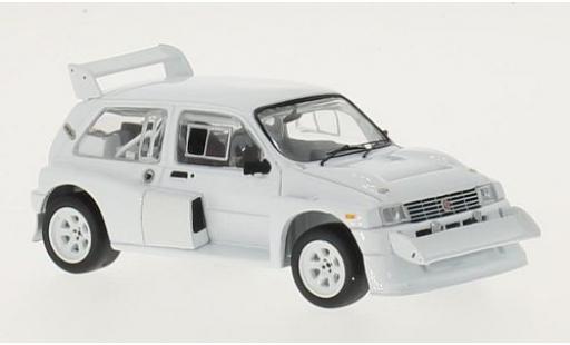 Modellautos MG Metro 1/43 IXO 6R4 weiss RHD 1985 Plain Body Version y compris les 4 Ersatzräder MG Metro 1/43 IXO 6R4 weiss RHD 1985 Plain Body Version y compris les 4 Ersatzräder modellautos