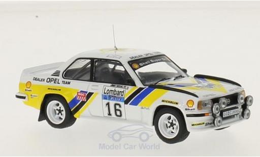 Modellautos Opel Ascona C 1/43 IXO 400 No.16 Dealer Team Rallye WM RAC Rallye 1981 J.McRae/I.Grindrod Opel Ascona C 1/43 IXO 400 No.16 Dealer Team Rallye WM RAC Rallye 1981 J.McRae/I.Grindrod modellautos